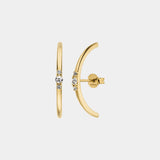 Trilogy Saphir Eternity Ohrring