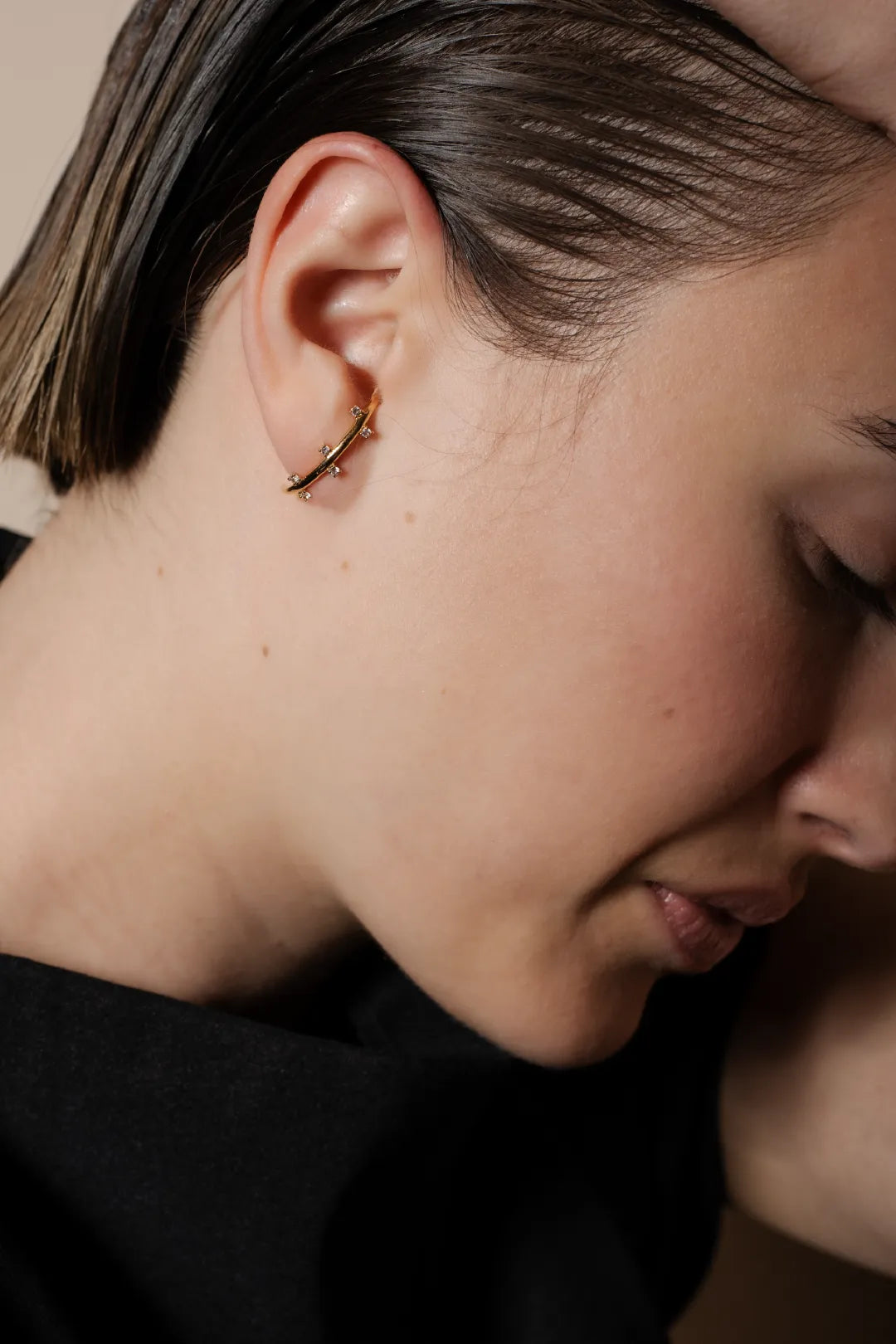 Sapphire Amorét Eternity Earring - heroyne