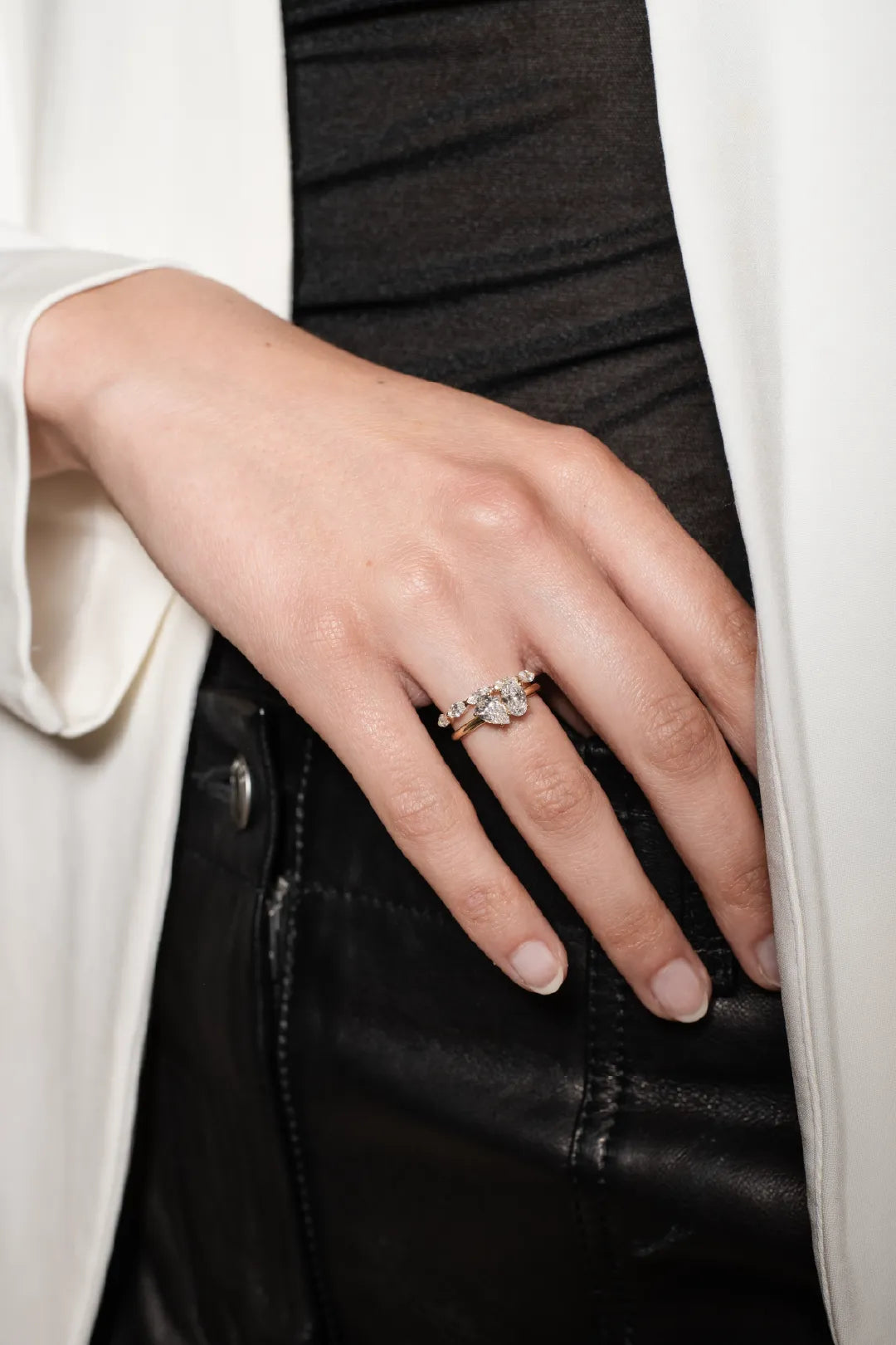 Marquise Eternity Diamond Ring - heroyne