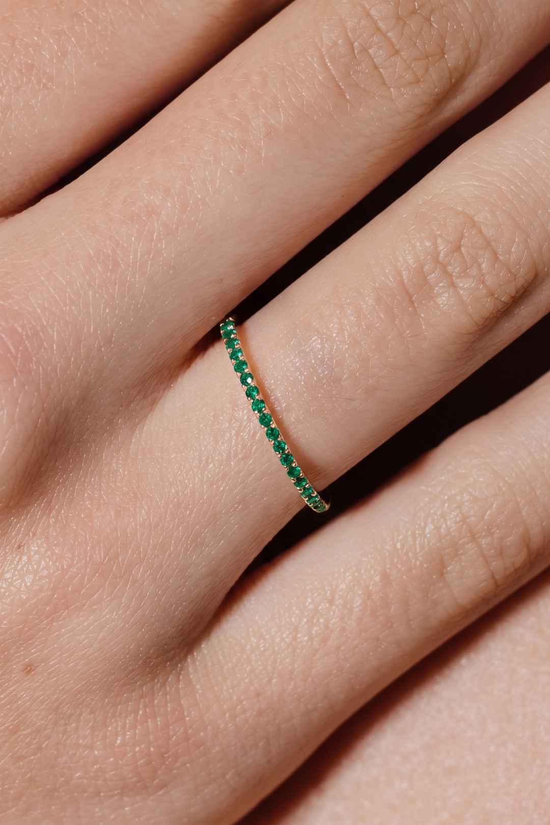 Emerald Eternity Ring