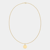Engravable Disc Necklace