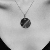 Engravable Large Disc Necklace