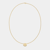 Floating Letter Necklace