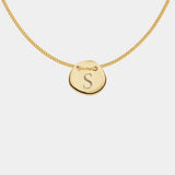 Floating Letter Necklace