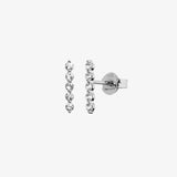 Edelstein Pavé Stecker