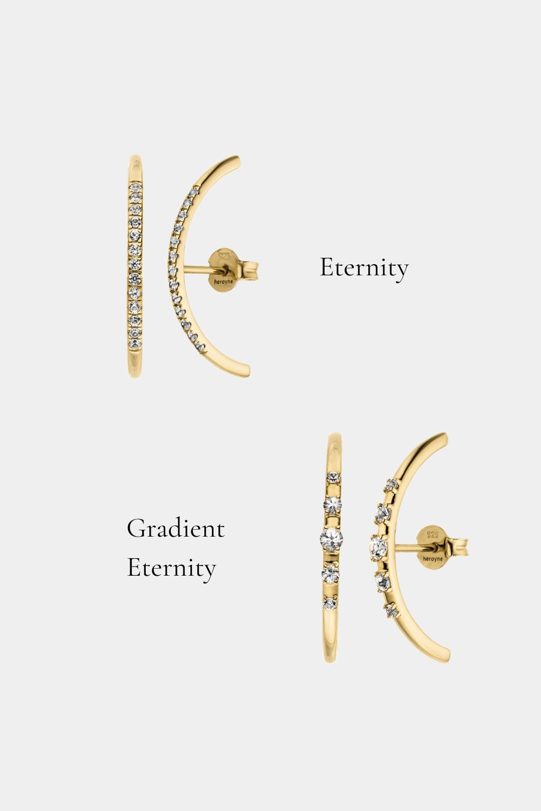 Gift Set - Eternity and Eternity Gradient Earrings - heroyne