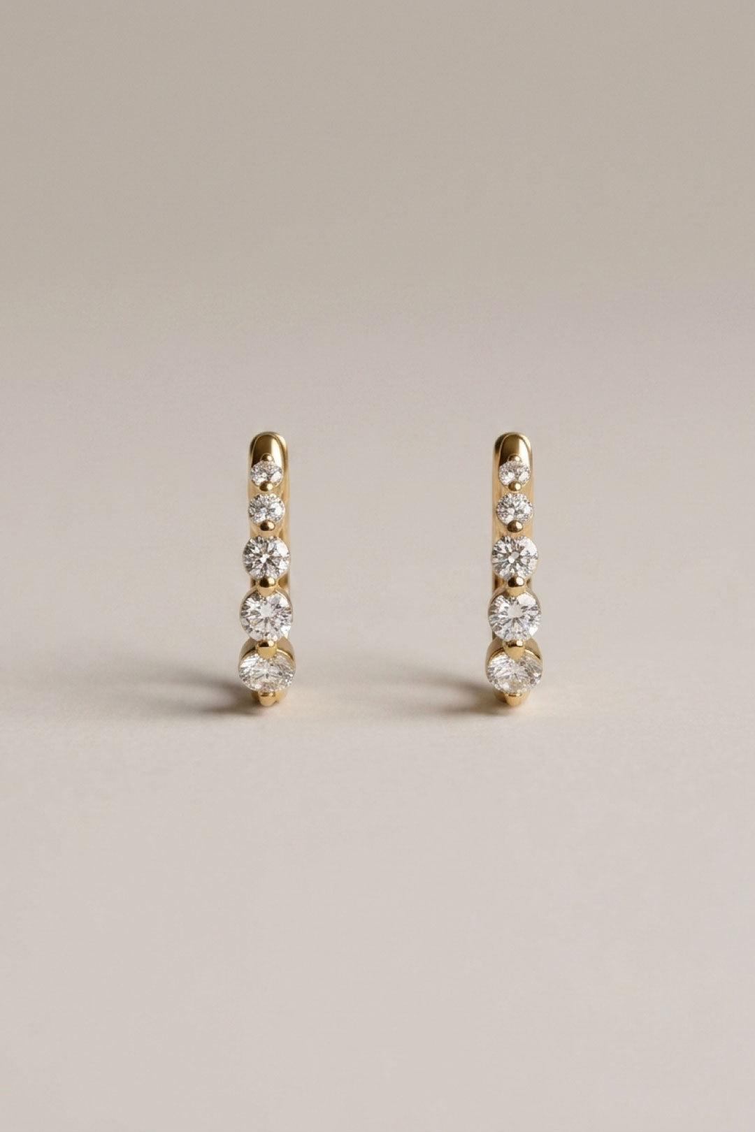 Gradient Diamond Hoops - heroyne