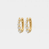 Gradient Diamond Hoops