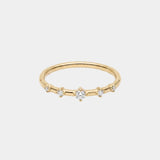 Gradient Diamond Ring
