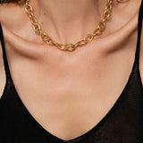 Oval Link Necklace