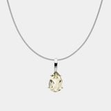 Pear Prasiolith Anhänger