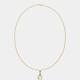 Pear Prasiolith Anhänger