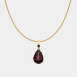 Pear Rhodolith Anhänger