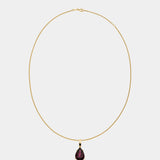 Pear Rhodolith Anhänger