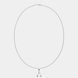 Weißer Pear Topas Anhänger