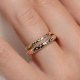 Small Stargazing Diamond Ring