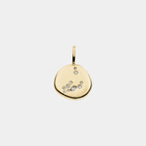 Steinbock - Sternzeichen Diamant Kette