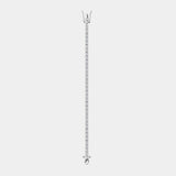 Tennisarmband .04ct Weiße Saphire