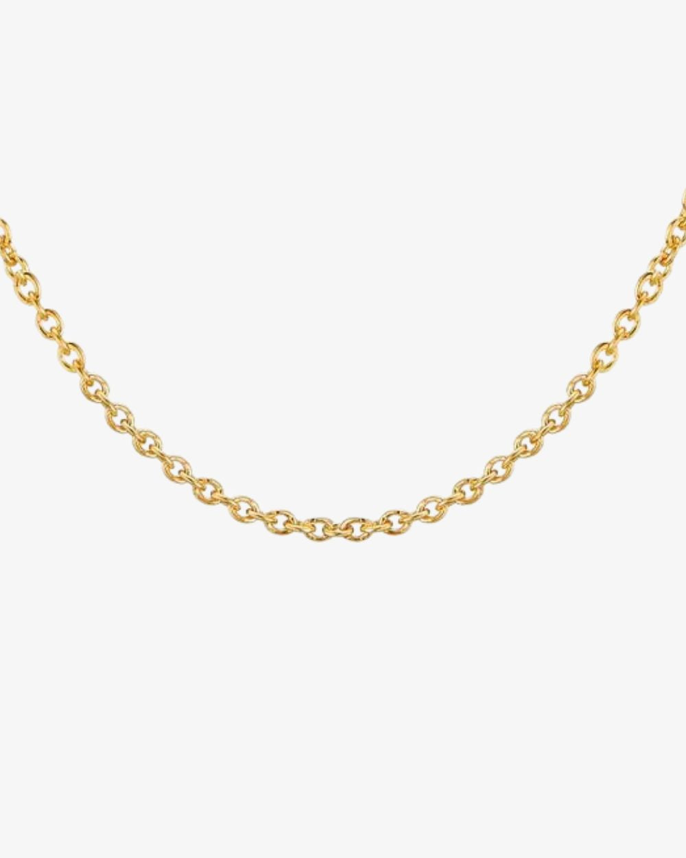heroyne Thin Cable Chain Feine Ankerkette Gold 2