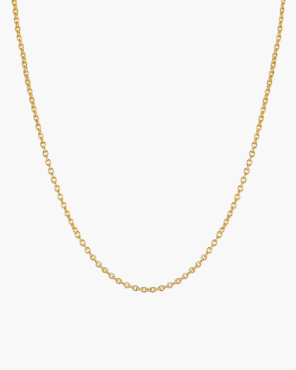 heroyne Thin Cable Chain Feine Ankerkette Gold