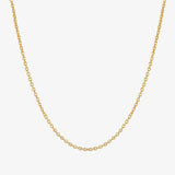 heroyne Thin Cable Chain Feine Ankerkette Gold