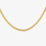 heroyne Thin Curb Chain Feine Panzerkette Gold 2