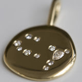 Zwilling - Sternzeichen Diamant Kette