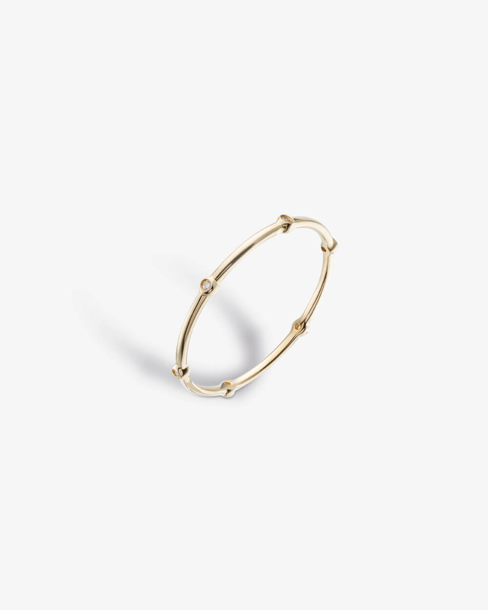 Mini Dot Ring Gold B 8 10