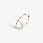 Mini Dot Ring Gold B 8 10